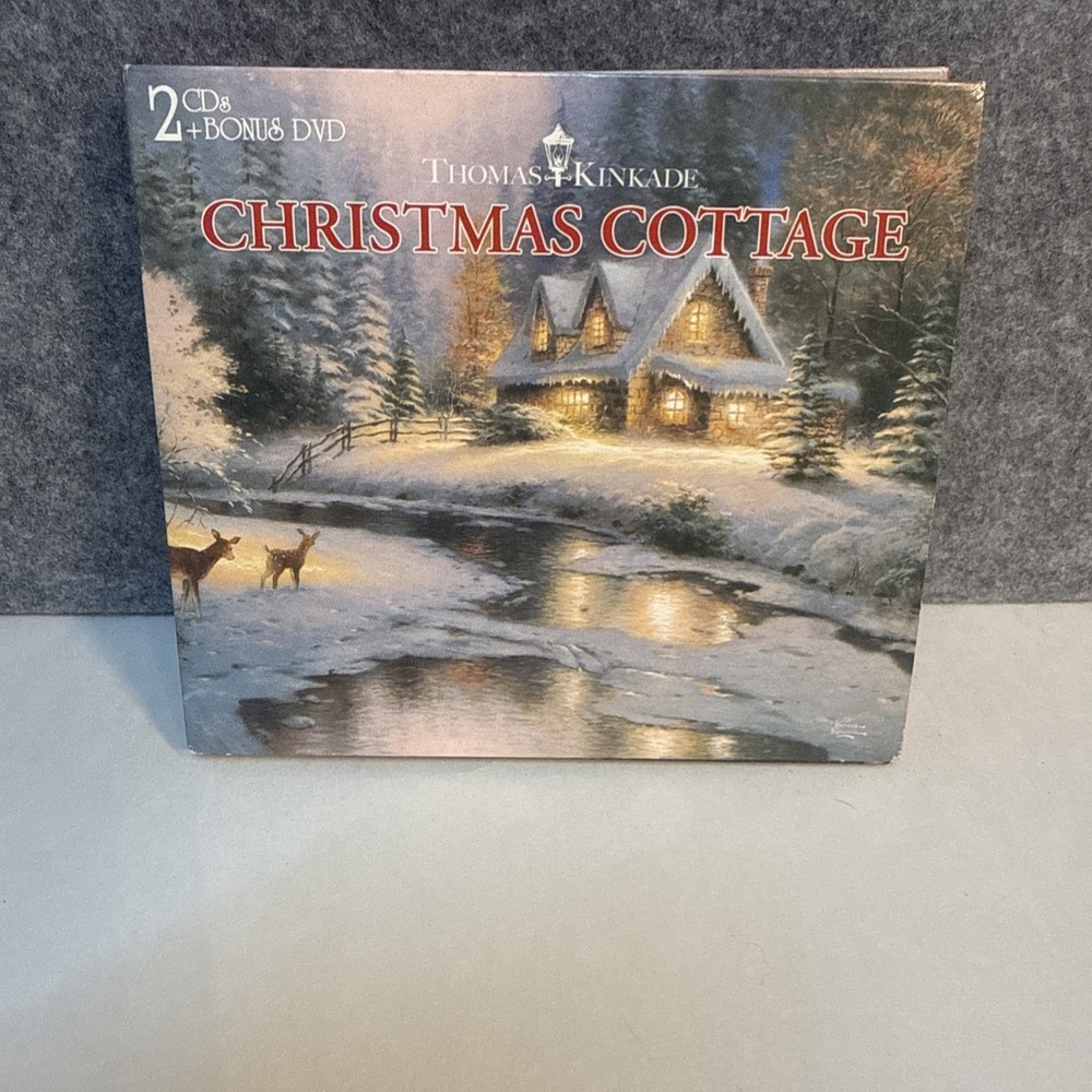 Thomas Kinkade Christmas 2-Disc Music Set & Includes Bonus DVD Collectible